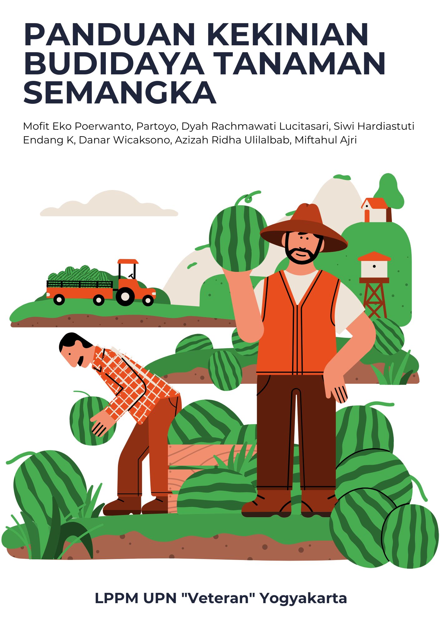 Cover Buku Panduan kekinian Budidaya tanaman semagka
